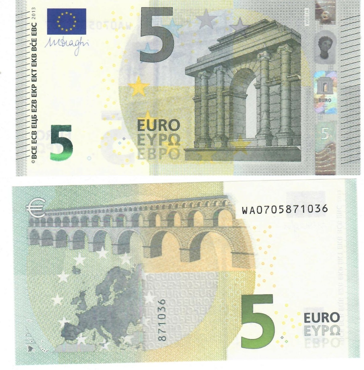 EUR 5 Bills
